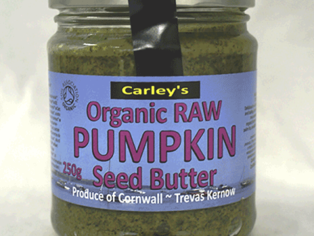 Carleys Organic Pumpkinseed Butter 250g Fashion