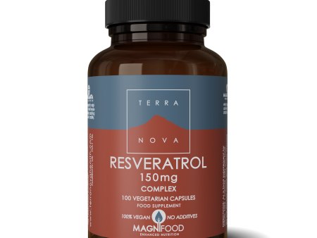 Terranova Resveratrol 150mg Complex, 100 VCapsules Sale