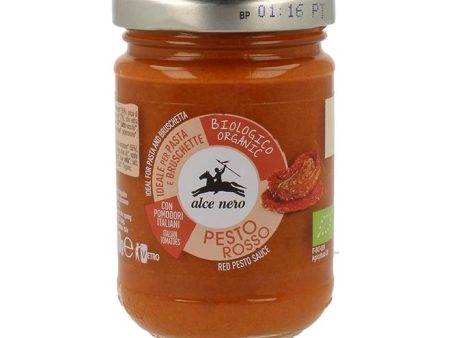 Alce Nero Organic Pesto Rosso 130g Online Hot Sale