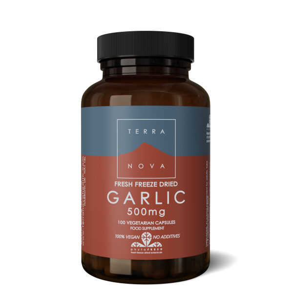 Terranova Garlic 500mg, 100 VCapsules Discount