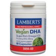 Lamberts Vegan DHA, 60 Capsules Fashion