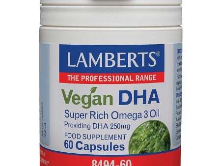 Lamberts Vegan DHA, 60 Capsules Fashion