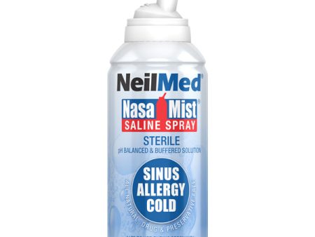 NeilMed Nasamist Saline Spray, 75ml Online Hot Sale