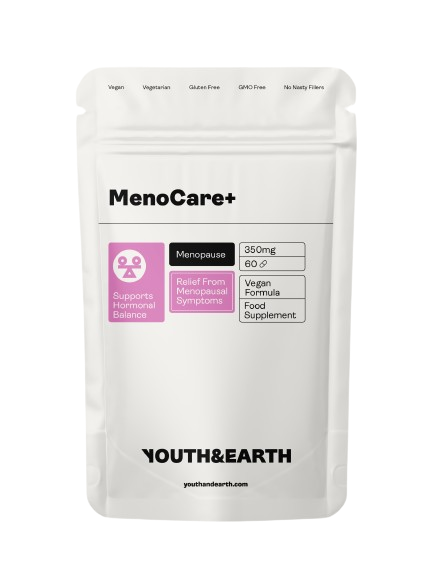 Youth & Earth MenoCare+ 350mg, 60 Capsules Online now