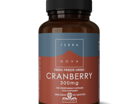 Terranova Cranberry 300mg, 100 VCapsules on Sale