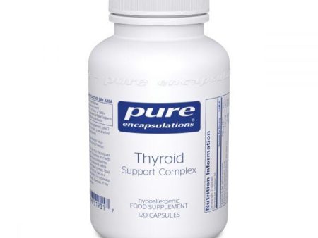 Pure Encapsulations Thyroid Support Complex, 120 Capsules For Discount