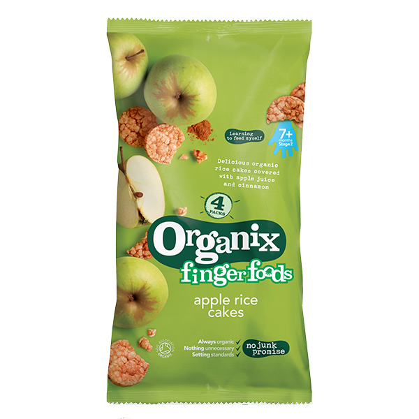 Organix Organic Baby Apple Rice Cakes 50g Discount