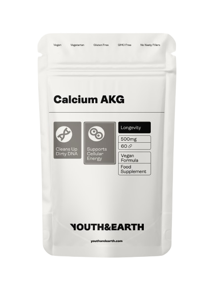 Youth & Earth Calcium Alpha Keto Glutarate, 60 Capsules Supply