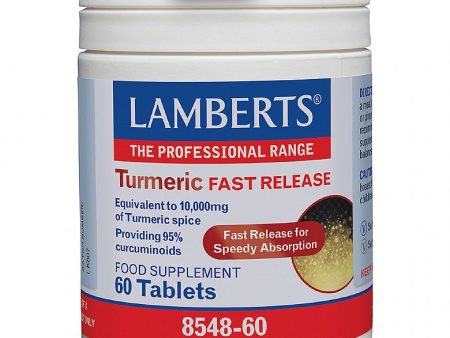 Lamberts Turmeric Fast Release,  60 Tablets Fashion