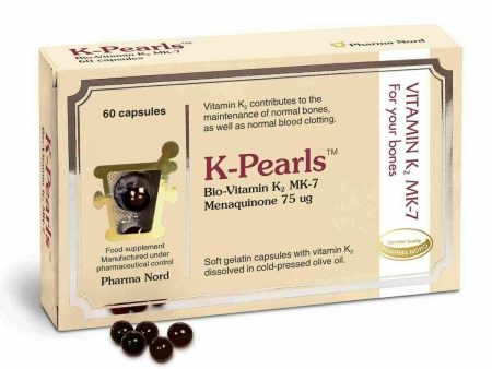 Pharma Nord K Pearls – Bio-Vitamin K2 MK7 (Menaquinone-7) 75mcg, 60 Capsules For Cheap