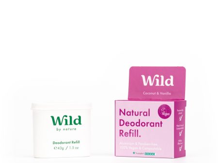 Wild Coconut & Vanilla Deo Refill, 43gr For Discount