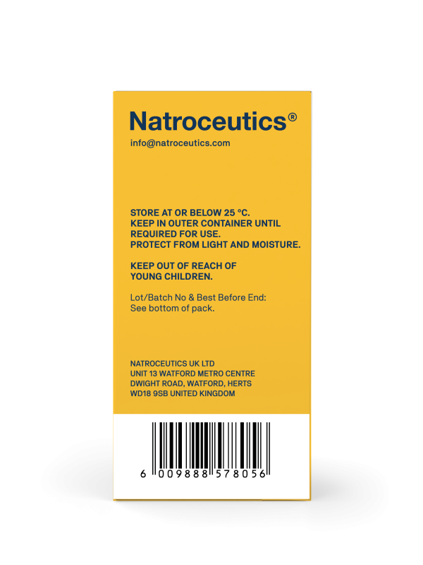 Natroceutics Natro-Vitamin C + Biof, 30 VCapsules Supply