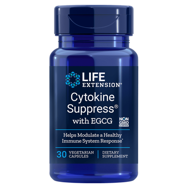 Life Extension Cytokine Suppress with EGCG,  30 VCapsules on Sale