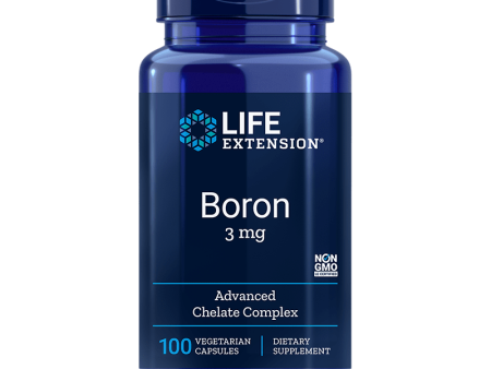 Life Extension Boron 3mg,100 VCapsules on Sale