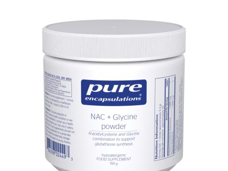 Pure Encapsulations NAC + Glycine Powder, 159gr Online Hot Sale