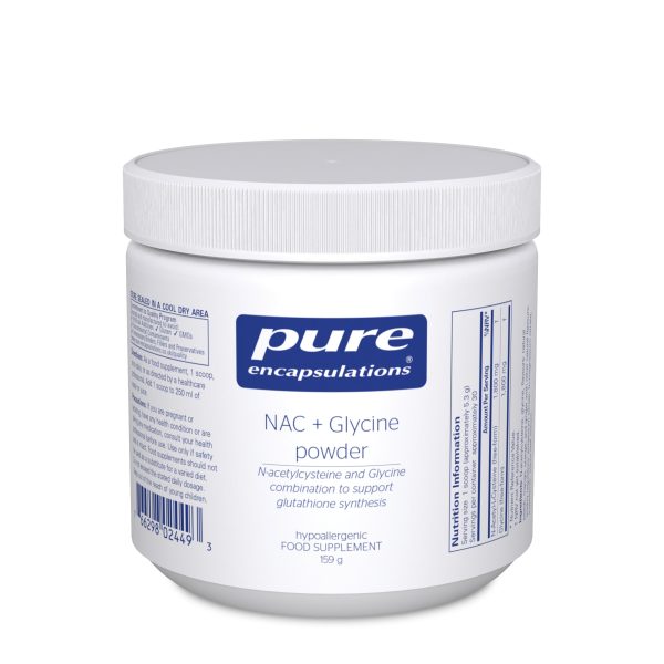 Pure Encapsulations NAC + Glycine Powder, 159gr Online Hot Sale