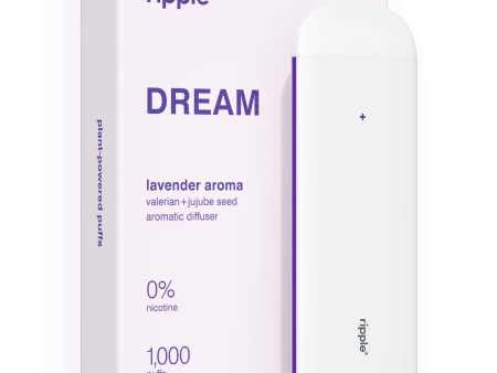 Ripple+ Dream Lavender Aroma Zero Nicotine Diffuser, 56gr - 18+ Only Discount