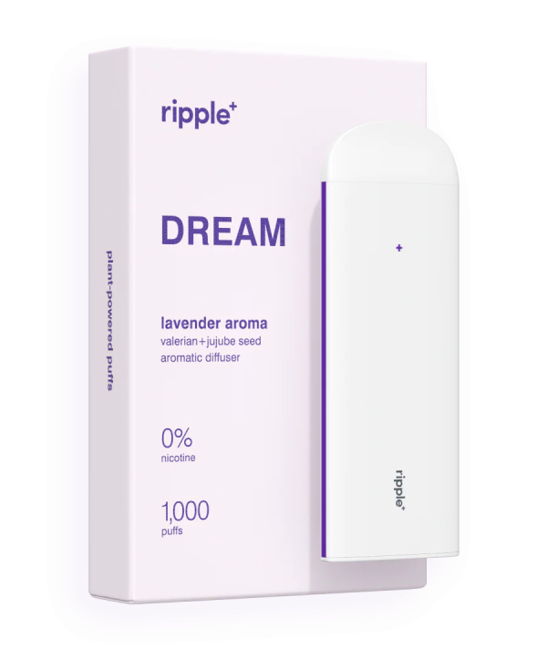 Ripple+ Dream Lavender Aroma Zero Nicotine Diffuser, 56gr - 18+ Only Discount