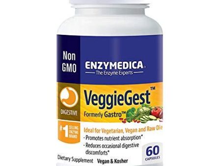 Enzymedica VeggieGest, 60 Capsules Online Hot Sale