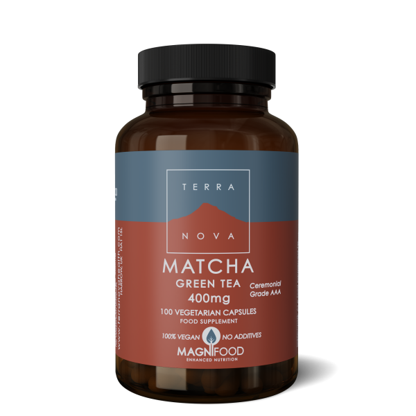 Terranova Matcha Green Tea 400mg, 100 VCapsules Cheap