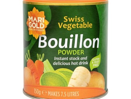 Marigold Health Foods Organic Swiss Vegetable Bouillon Powder-Original, 150gr Sale