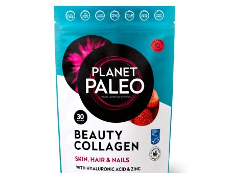 Planet Paleo Beauty Collagen- Strawberry, 225gr For Sale