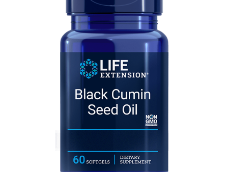 Life Extension Black Cumin Seed Oil-500mg, 60 Softgels on Sale