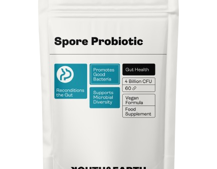 Youth & Earth Spore Probiotic, 60 Capsules Online