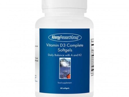 Allergy Research Vitamin D3 Complete, 60 Softgels Supply