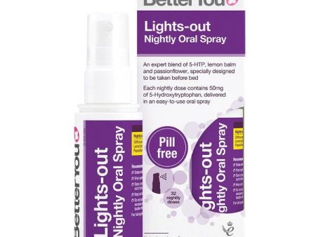 BetterYou Lights Out 5HTP Nightly Oral Spray,50ml For Discount