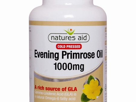 Natures Aid Evening Primrose Oil 1000mg Cold Pressed, 90 Capsules Sale