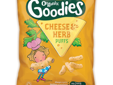 Organix Organic Cheese & Herb Puffs 15g Fashion