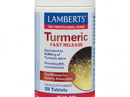 Lamberts Turmeric Fast Release,  120 Tablets Supply