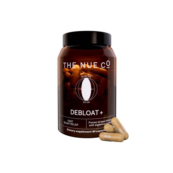 The Nue Co. Debloat +, 60 Capsules Fashion