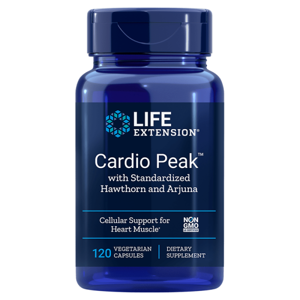 Life Extension Cardio Peak with Standardised Hawthorn and Arjuna, 120 VCapsules Online Sale