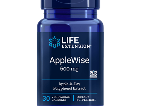 Life Extension AppleWise 600mg, 30 VCapsules For Sale