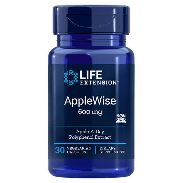 Life Extension AppleWise 600mg, 30 VCapsules For Sale