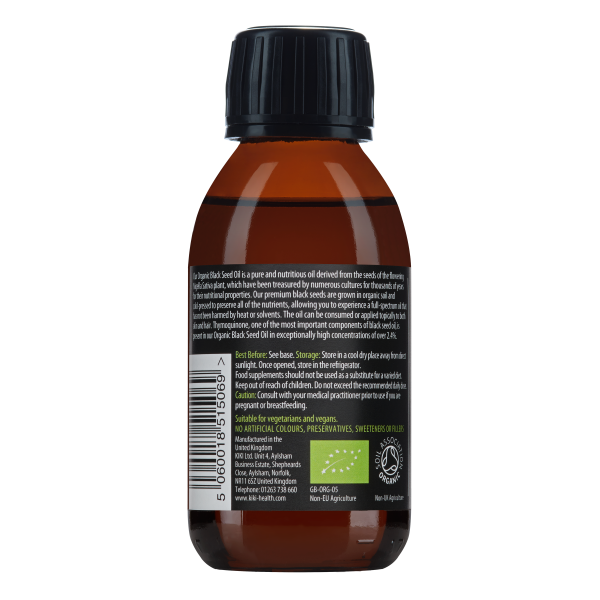 Kiki Health Organic Black Seed Oil, 125ml Online Sale