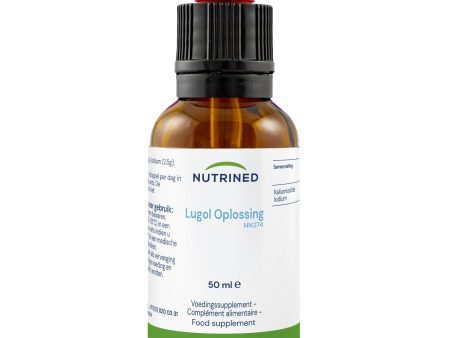 NutriNed Lugol Liquid (Iodine), 50ml For Sale