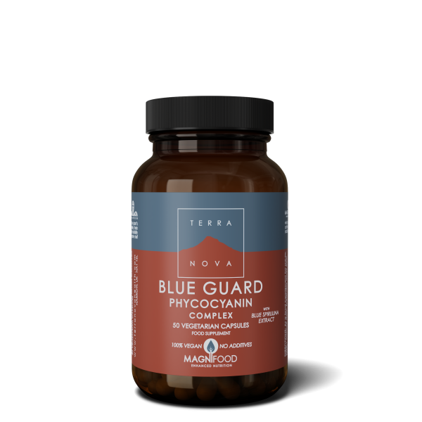 Terranova Blue Guard Phycocyanin Complex, 50 VCapsules Fashion