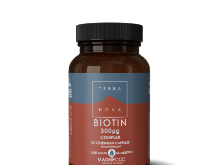 Terranova Biotin Complex 300ug, 50 VCapsules Online