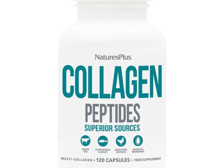 Natures Plus Collagen Peptides, 120 Capsules Fashion