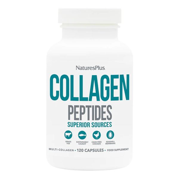 Natures Plus Collagen Peptides, 120 Capsules Fashion