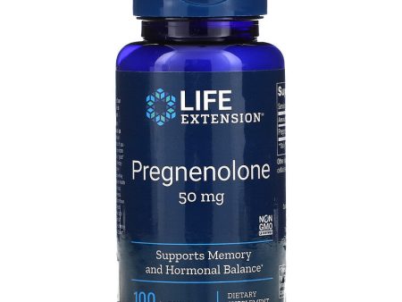 Life Extension Pregnenolone- 50mg, 100 Capsules Discount