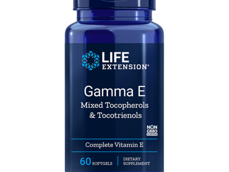 Life Extension Gamma E Mixed with Tocopherols & Tocotrienols, 60 Softgels Online Hot Sale