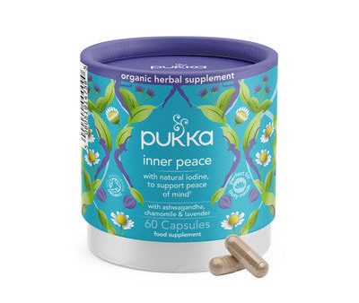 Pukka Herbs Inner Peace, 60 Capsules For Sale