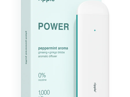 Ripple+ Power Peppermint Aroma Zero Nicotine Diffuser, 56gr - 18+ Only For Cheap