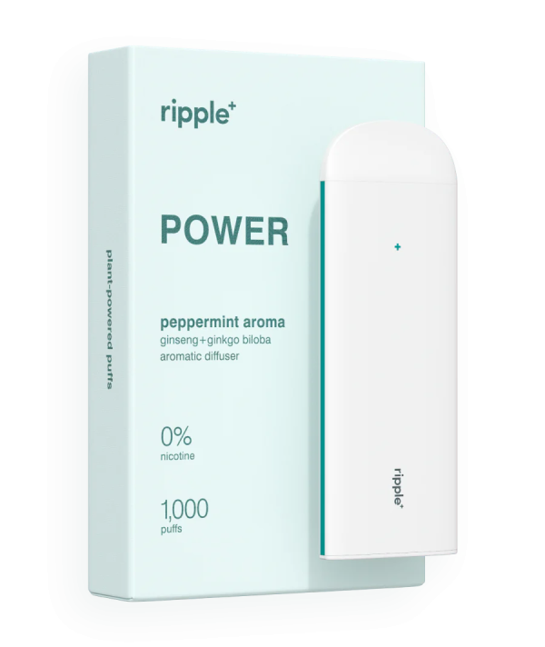 Ripple+ Power Peppermint Aroma Zero Nicotine Diffuser, 56gr - 18+ Only For Cheap