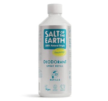 Salt of the Earth Unscented Deodorant Spray Refill 500ml on Sale