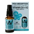 Well Actually Liposomal Vitamin D3 (2000IU s) + K2 (100mcg) Spray- Peppermint, 25ml For Discount